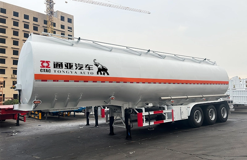 3axle fuel tanker semi trailer