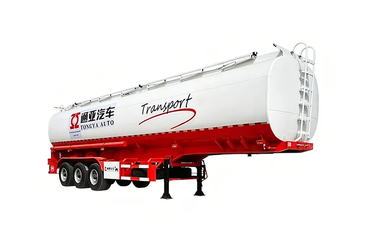 3 Axles diesel Oil Tanker Trailer For Sale