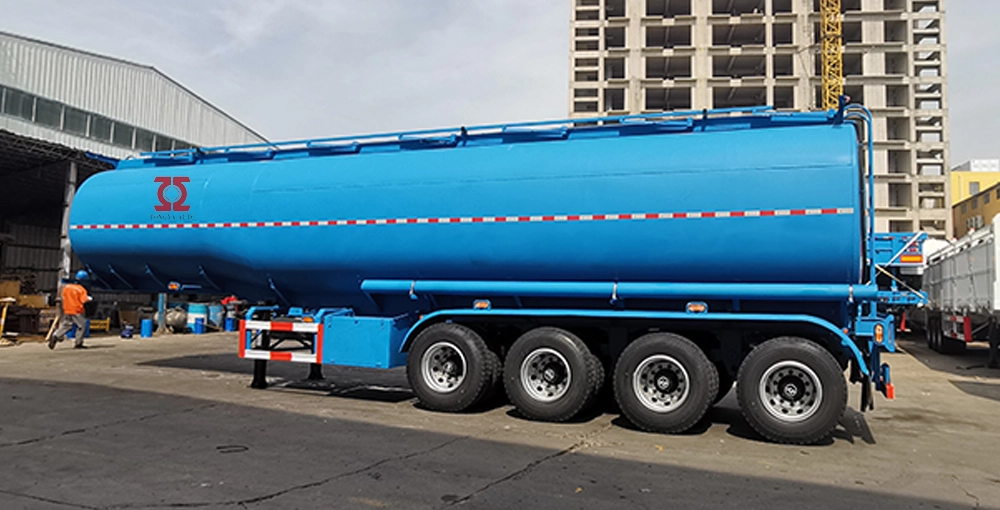 Tongya 4 Axle Fuel Tanker Trailer