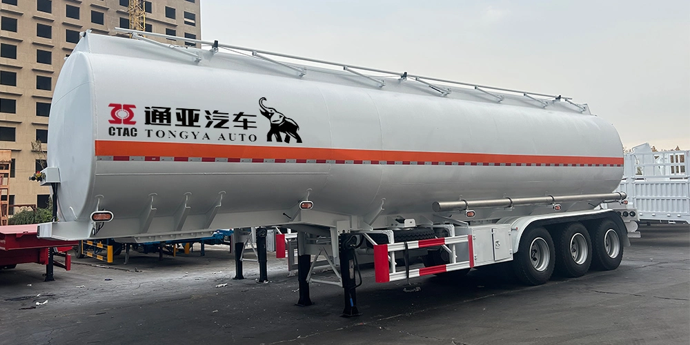 40T Fuel Tanker Semi Trailer For Sale