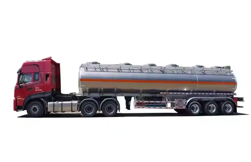 semi fuel tanker