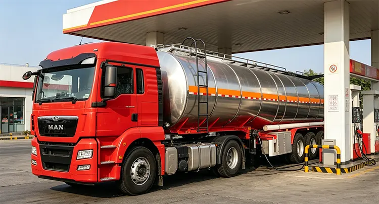 fuel tank semi trailer