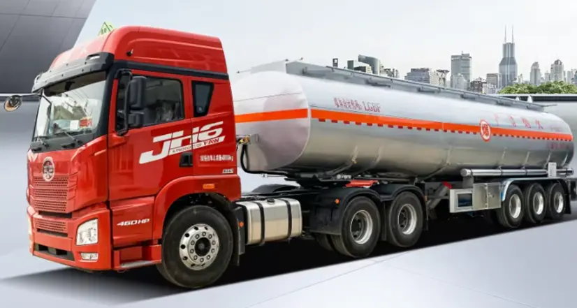 tongya semi fuel tanker