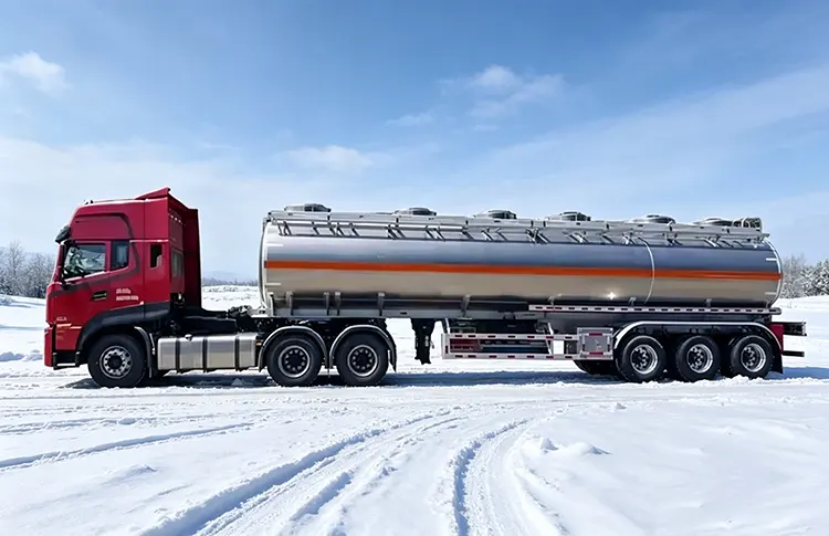 Insulated Fuel Tank Trucks