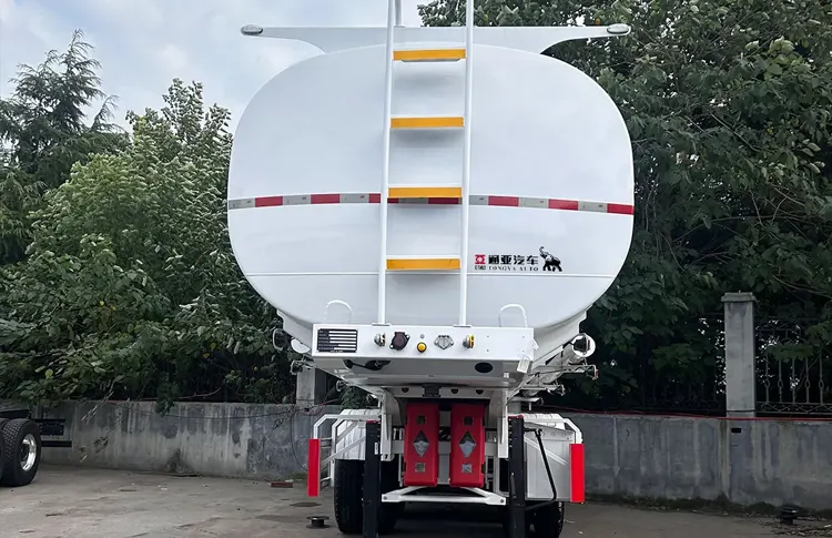 tongya 2 axle diesel fuel tank trailer
