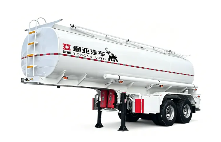 2 Axle Fuel Tanker Semi Trailer