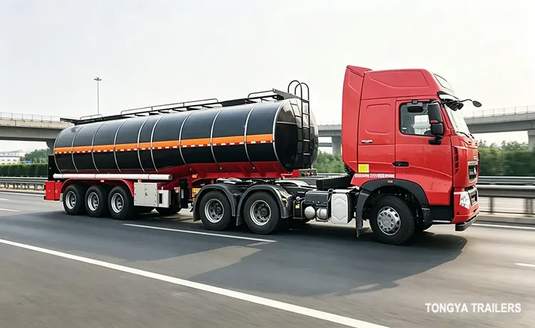 custom fuel tank trailer