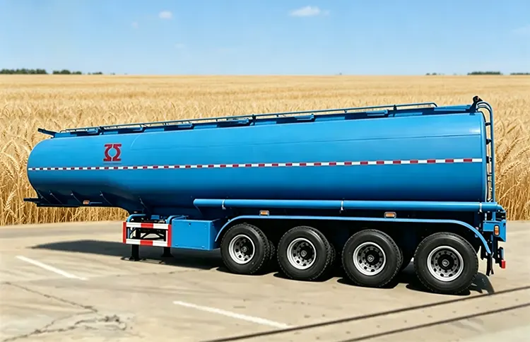 4 Axle Fuel Tank Trailer